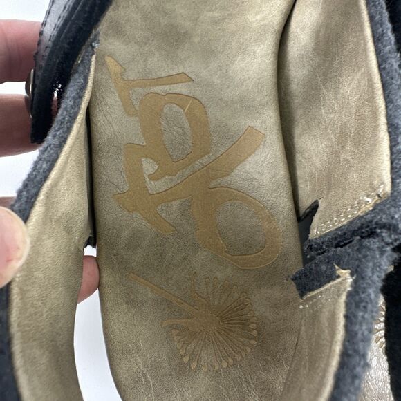 OTBT Springfield Mary Jane Wedge Slingback Gray Close Toe Clog Comfort Women 9.5 - Picture 7 of 14